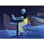 電腦升降桌 2張 - 艾利豪辦公家具有限公司