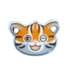 泡綿虎造型識別胸牌,銓宏塑膠有限公司