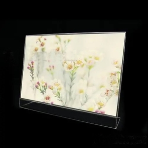 A4(橫式)壓克力商品展示架 , 明鏡實業社