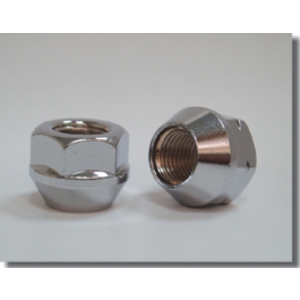 車輪螺帽Open End Nut-chrome , 慶益工業股份有限公司
