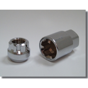 車輪螺帽Open End Bulge Acorn , 慶益工業股份有限公司