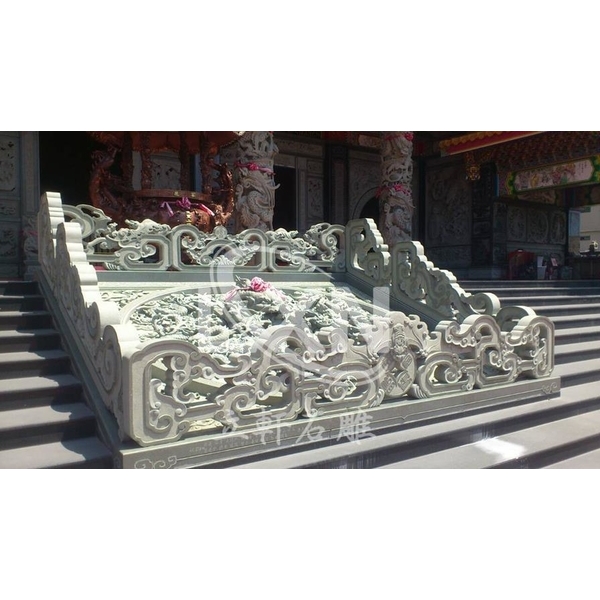 宗教建築雕刻御路-立軒貿易有限公司/立軒石雕