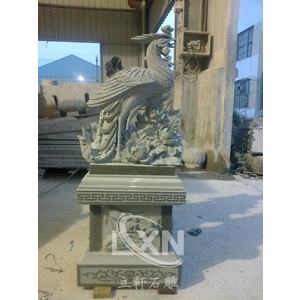 宗教建築雕刻石雕鳳凰 , 立軒貿易有限公司/立軒石雕