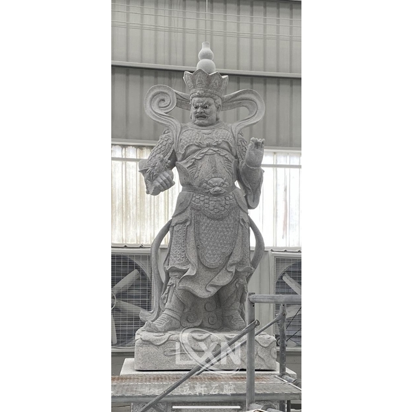 宗教建築雕刻石雕四大天王神像-立軒貿易有限公司/立軒石雕
