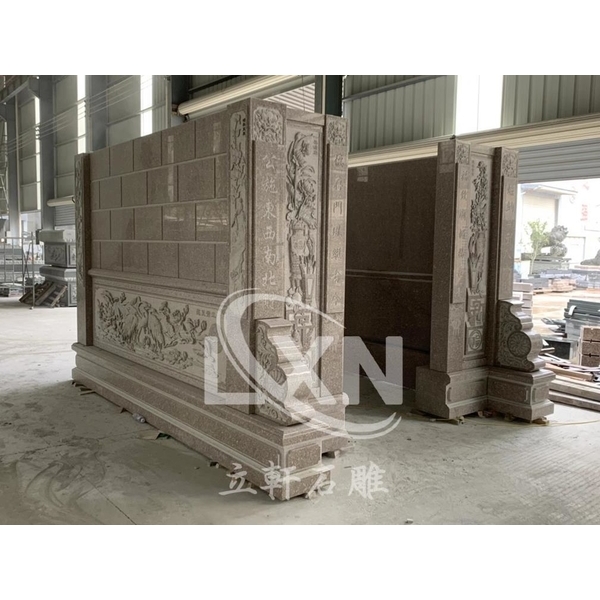 宗教建築雕刻石雕土地公廟-立軒貿易有限公司/立軒石雕