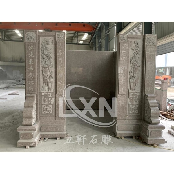 宗教建築雕刻石雕土地公廟-立軒貿易有限公司/立軒石雕