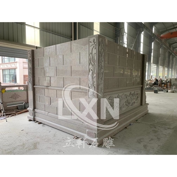 宗教建築雕刻石雕土地公廟-立軒貿易有限公司/立軒石雕