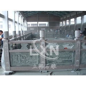 宗教建築雕刻石雕欄杆 , 立軒貿易有限公司/立軒石雕