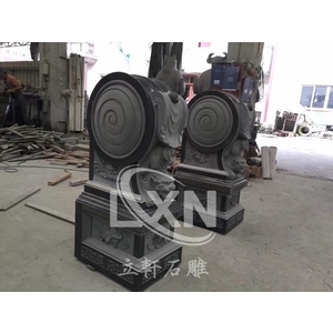 宗教建築雕刻石雕造型石鼓 , 立軒貿易有限公司/立軒石雕