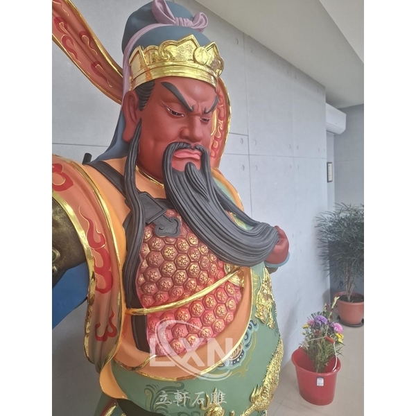 神像細部結構雕刻-立軒貿易有限公司/立軒石雕