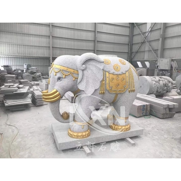 石象靈獸石雕-立軒貿易有限公司/立軒石雕