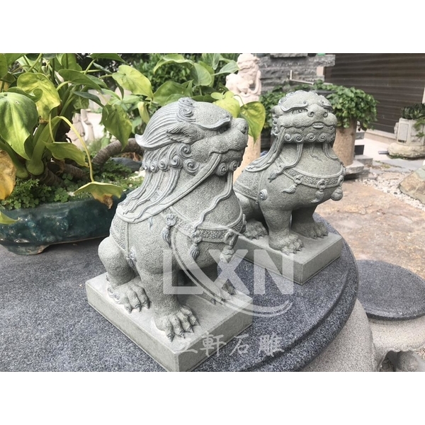 石獅靈獸石雕-立軒貿易有限公司/立軒石雕