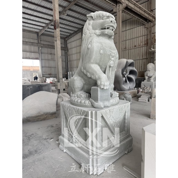 石獅靈獸石雕-立軒貿易有限公司/立軒石雕