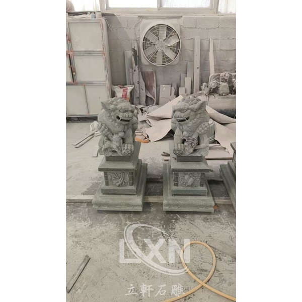 石獅靈獸石雕-立軒貿易有限公司/立軒石雕