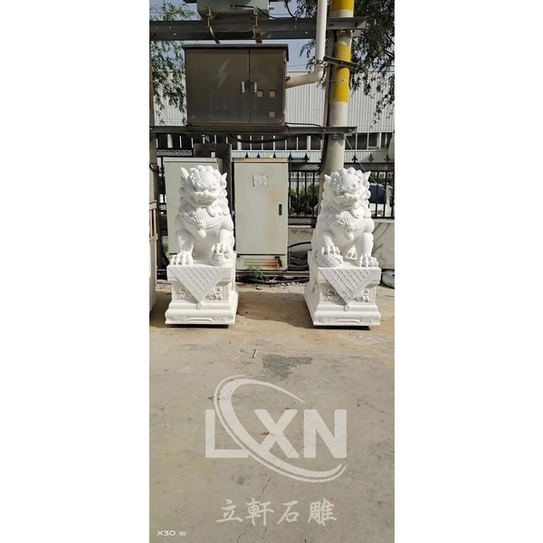 石獅靈獸石雕-立軒貿易有限公司/立軒石雕