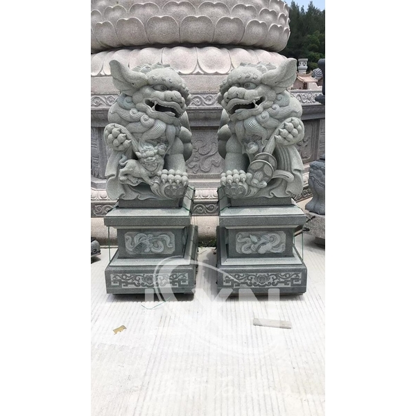 石獅靈獸石雕-立軒貿易有限公司/立軒石雕