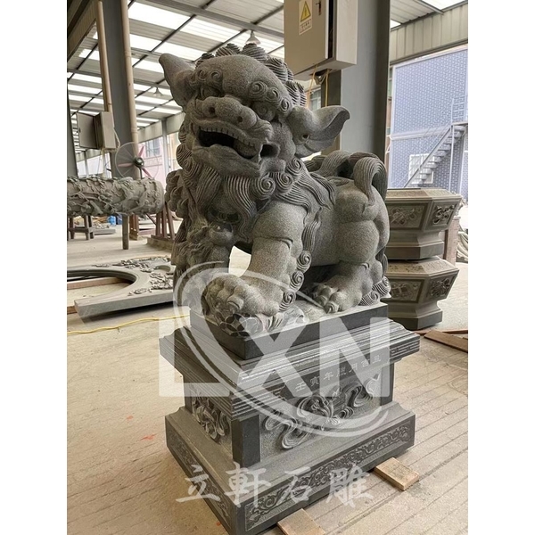石獅靈獸石雕-立軒貿易有限公司/立軒石雕
