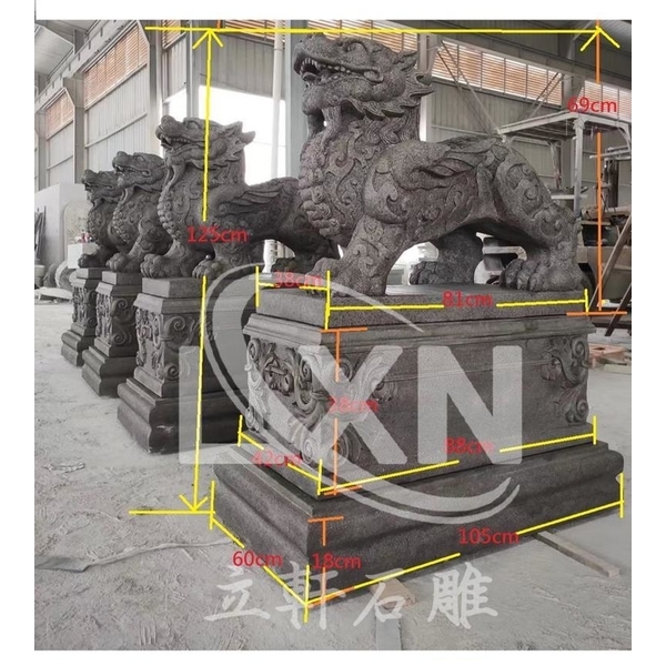 石雕麒麟-立軒貿易有限公司/立軒石雕