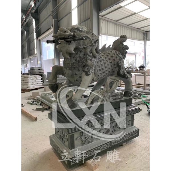 石雕麒麟-立軒貿易有限公司/立軒石雕