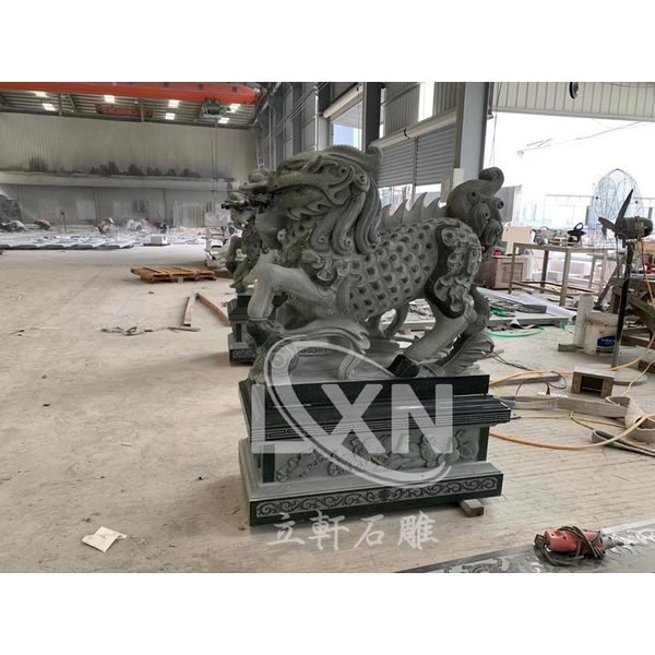 石雕麒麟-立軒貿易有限公司/立軒石雕
