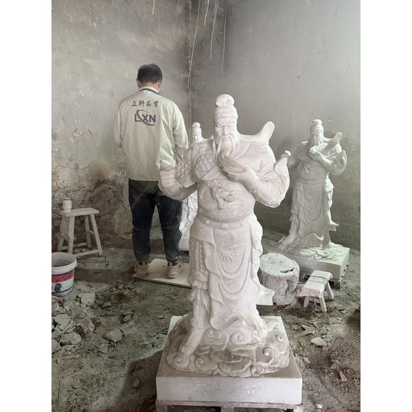 石雕武聖關公-立軒貿易有限公司/立軒石雕