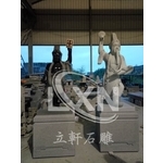 石雕七爺八爺黑白無常 , 立軒貿易有限公司/立軒石雕
