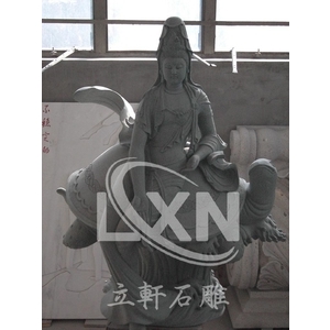 石雕觀音菩薩,立軒貿易有限公司/立軒石雕