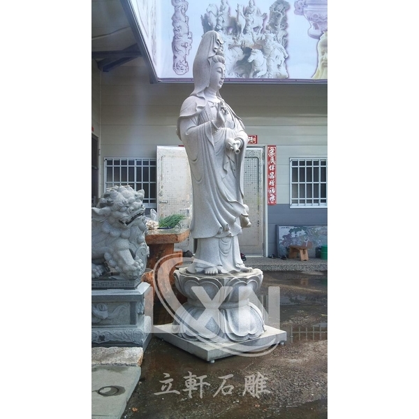 石雕觀音菩薩-立軒貿易有限公司/立軒石雕