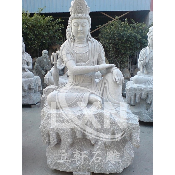 石雕觀音菩薩-立軒貿易有限公司/立軒石雕