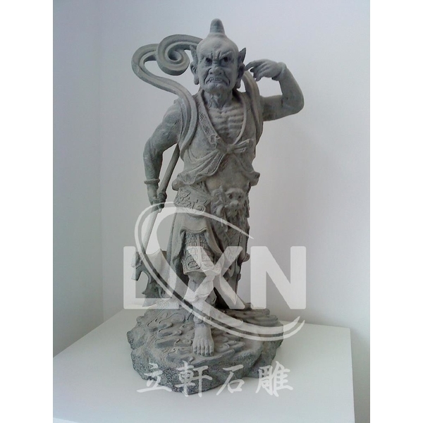 石雕千里眼順風耳-立軒貿易有限公司/立軒石雕