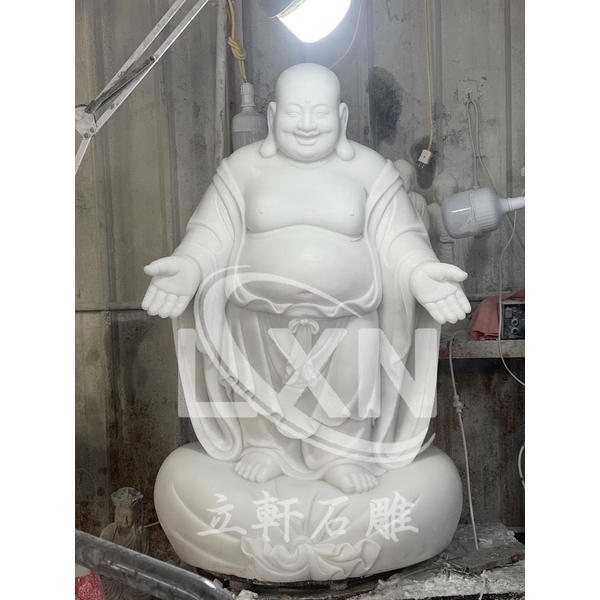 玉雕彌勒佛-立軒貿易有限公司/立軒石雕