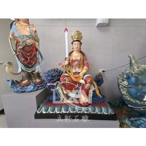 玻璃纖維造像文殊菩薩,立軒貿易有限公司/立軒石雕