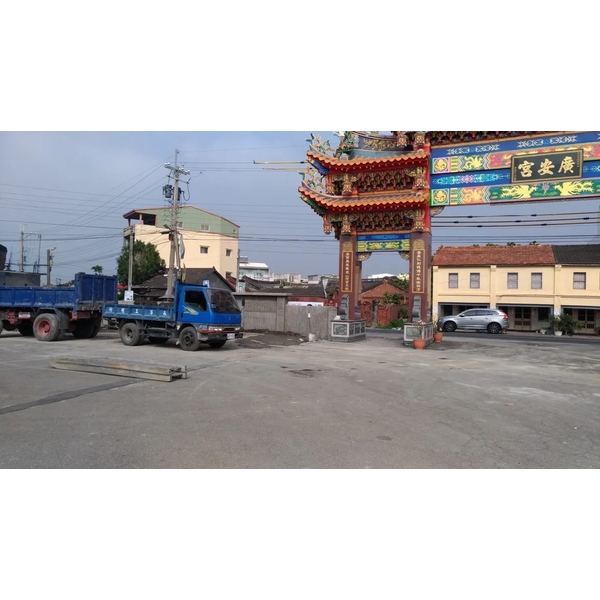 竹塘廣安宮圍牆