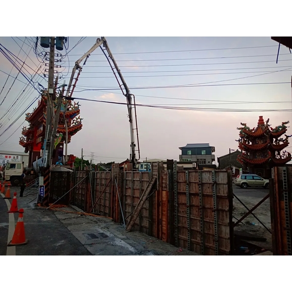 竹塘廣安宮圍牆-承洋工程行