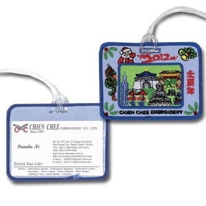 吊掛式紀念名片 , 千琦刺繡有限公司