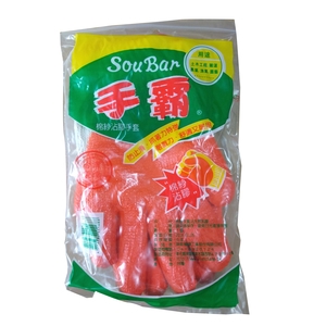 沾膠防滑手套 , 五益包裝材料行
