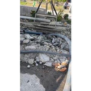 彰化清水溝建案水泥打除工程｜排水溝混凝土局部打除施工