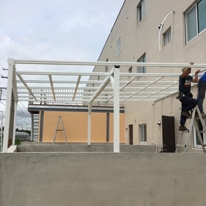 屋頂採光罩施工 - 雄大鋁窗企業社