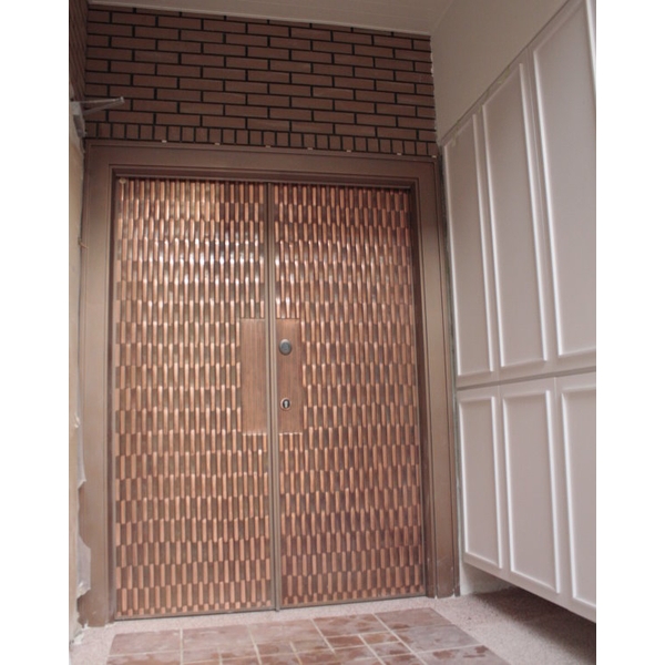 新竹竹北-湖波銅雕智慧門