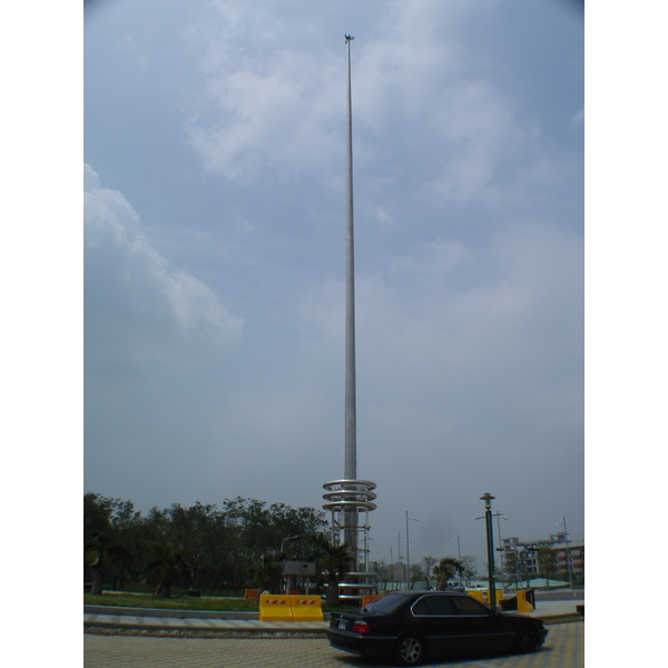 全台最高旗杆53M*1支,明昌興金屬工業有限公司
