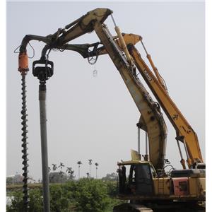 預力基樁鑽掘施工