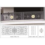 開模鑄花示意圖 - 德義欄杆有限公司