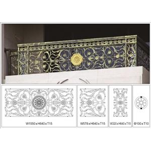 開模鑄花示意圖