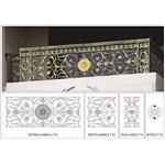 開模鑄花示意圖 - 德義欄杆有限公司