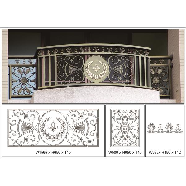 開模鑄花示意圖,德義欄杆有限公司