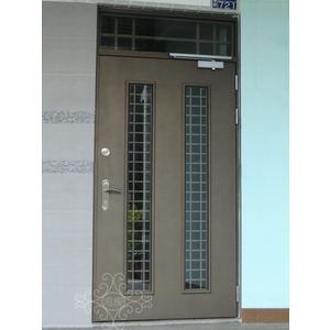 日式烤漆防盜門,鴻慶企業社