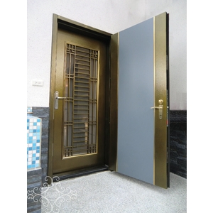 日式烤漆防盜門,鴻慶企業社