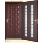 雙玄關壓花門 - 福鼎五行事業有限公司