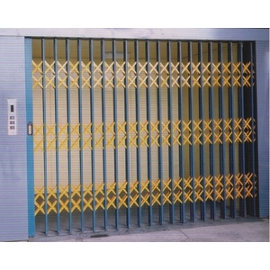 拉式伸縮門-升降機專用伸縮門,上玄金屬企業有限公司