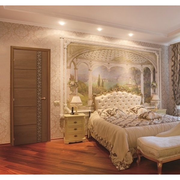 彩雕門應用-臥室